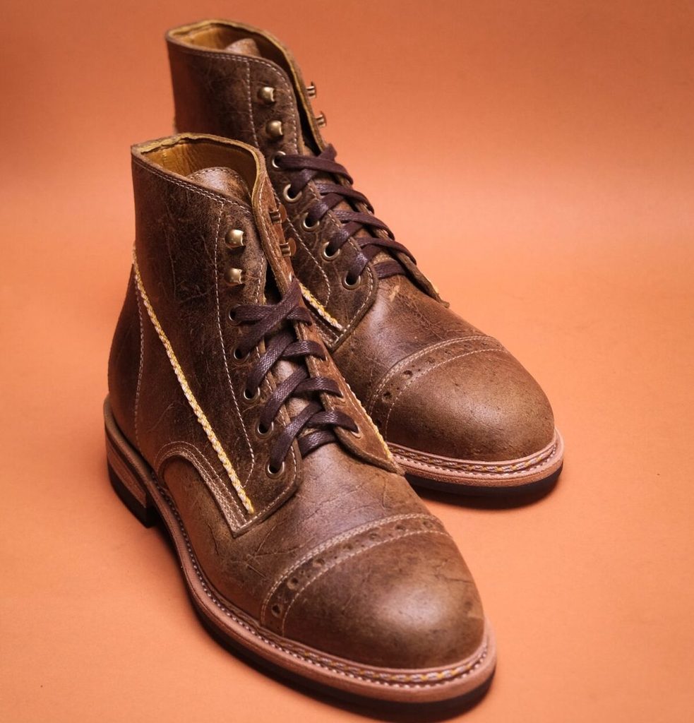 Txture | Warhorse Cadena Boots, Crazy Cow Teak Leather